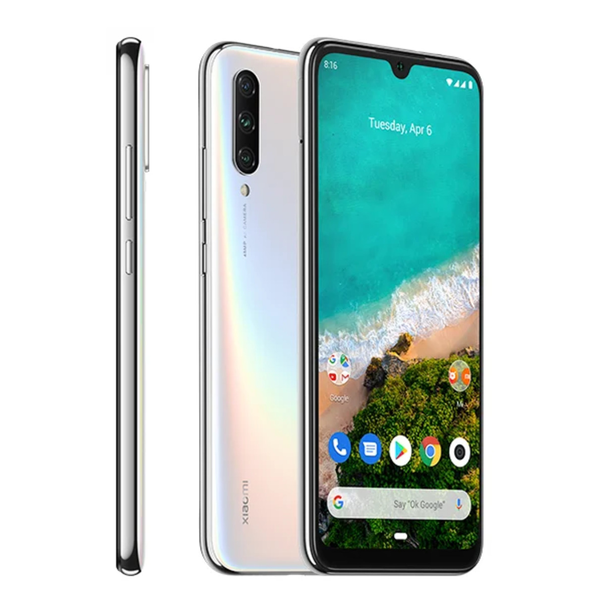 Смартфон Xiaomi Mi A3 4 / 128Gb Global (Цвет: More than White)