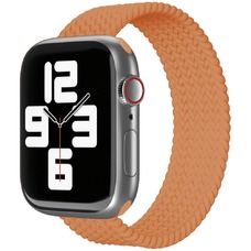 Ремешок нейлоновый плетеный VLP Braided Band для Apple Watch 38/40/41 mm (S/M 2шт) (Цвет: Orange)
