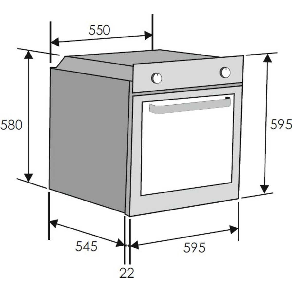 Духовой шкаф Candy FCPR65XL (Цвет: Inox)