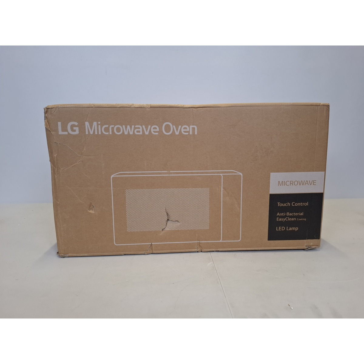Микроволновая печь LG MH6032GAS, черный
