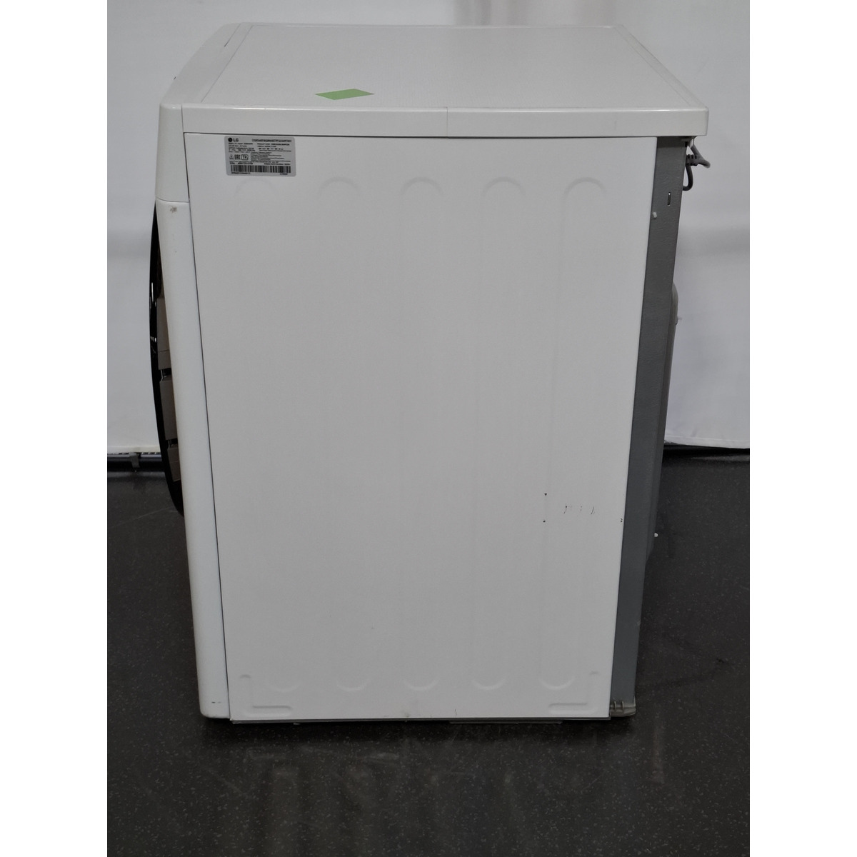 Сушильная машина LG DC90V3V6W, белая