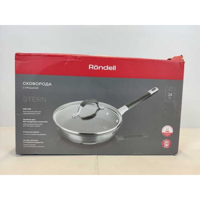 Сковорода Rondell Stern RDS-092 (Цвет: Gray)