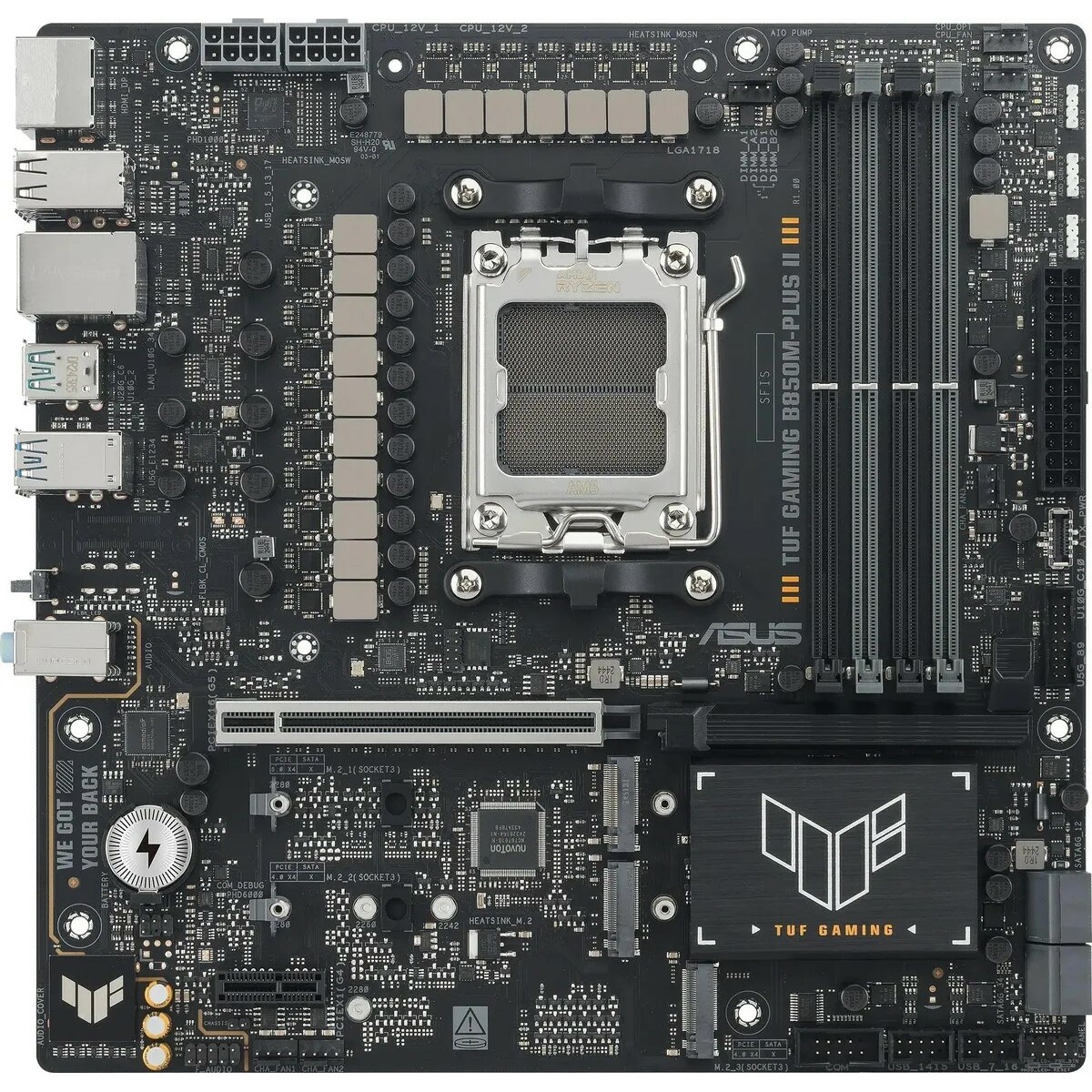 Материнская плата Asus TUF GAMING B850M-PLUS II 