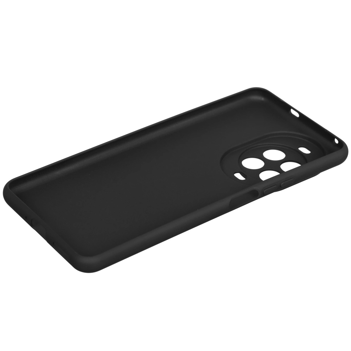 Чехол-накладка Borasco Silicone Case для смартфона Huawei Nova 14 Pro (Цвет: Black)