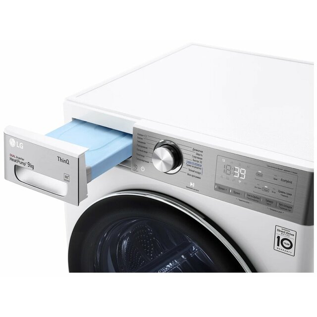 Сушильная машина LG DC90V9V9E (Цвет: White)
