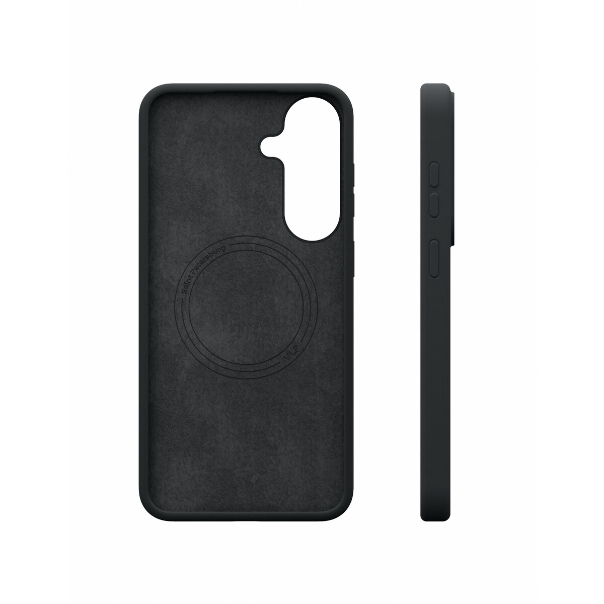 Чехол-накладка VLP Lite Mist Case с MagSafe для Samsung Galaxy S26 FE, черный