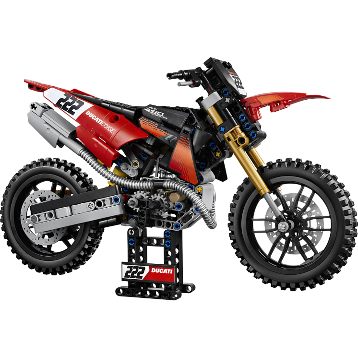Конструктор LEGO Technic 42238 Мотоцикл Ducati Desmo450 MX Factory