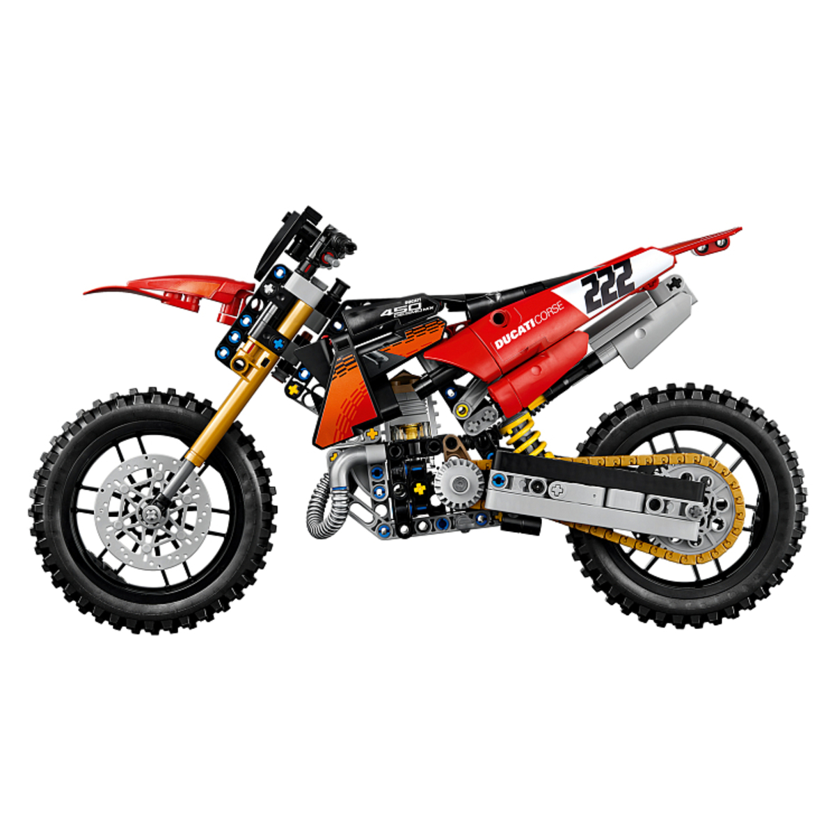 Конструктор LEGO Technic 42238 Мотоцикл Ducati Desmo450 MX Factory