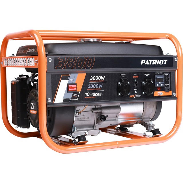 Генератор Patriot GRS 3800 (Цвет: Orange) Генератор Patriot GRS 3800 (Цвет: Orange)