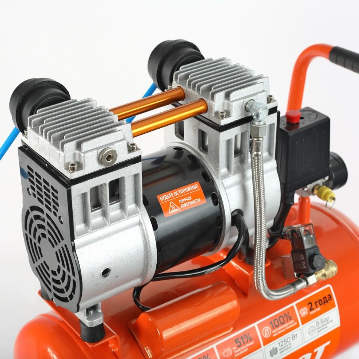 Компрессор поршневой Patriot WO 24-220 (Цвет: Orange)