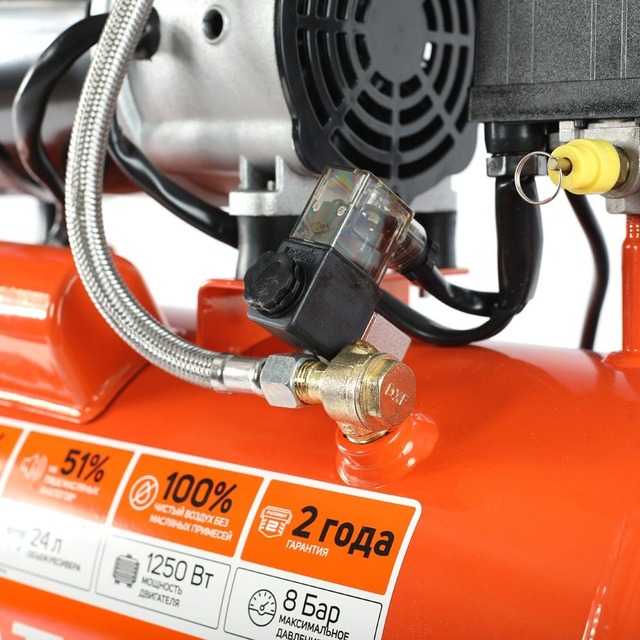 Компрессор поршневой Patriot WO 24-220 (Цвет: Orange)