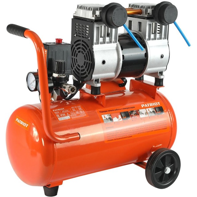 Компрессор поршневой Patriot WO 24-220 (Цвет: Orange)