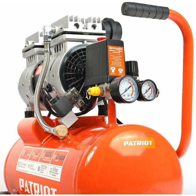 Компрессор поршневой Patriot WO 24-260S (Цвет: Orange) Компрессор поршневой Patriot WO 24-260S (Цвет: Orange)