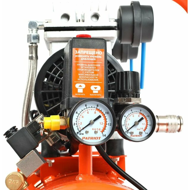 Компрессор поршневой Patriot WO 24-260S (Цвет: Orange) Компрессор поршневой Patriot WO 24-260S (Цвет: Orange)