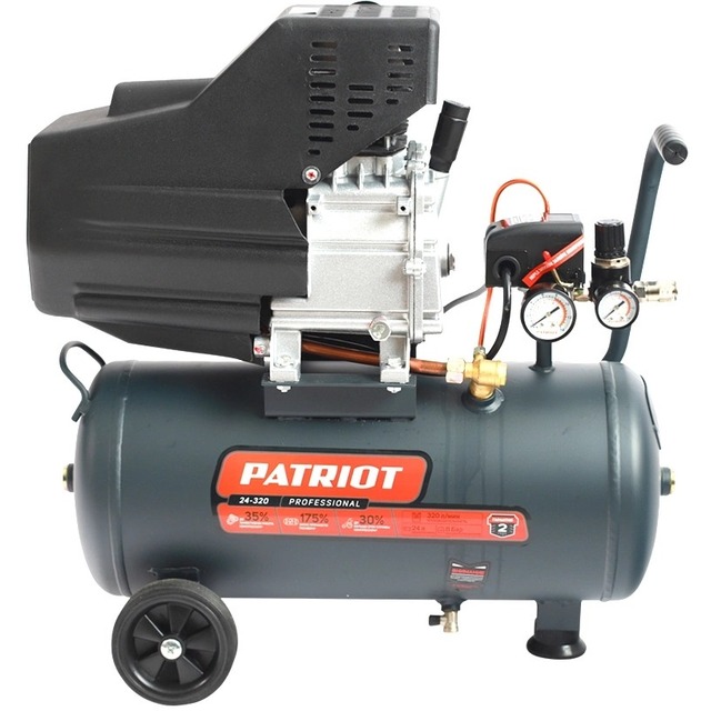 Компрессор поршневой Patriot Professional 24-320, черный