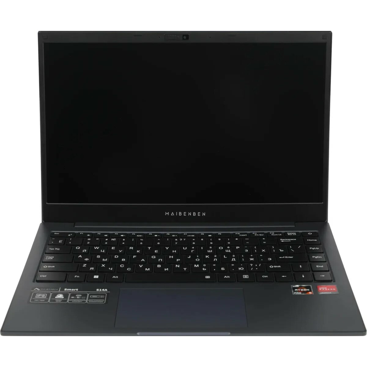 Ноутбук Maibenben S14A-R545UM (Ryzen 5 Pro 4650U 2.1Ghz / 8Gb DDR4 / SSD256Gb / AMD Radeon Graphics / 14 Ноутбук Maibenben S14A-R545UM (Ryzen 5 Pro 4650U 2.1Ghz / 8Gb DDR4 / SSD256Gb / AMD Radeon Graphics / 14