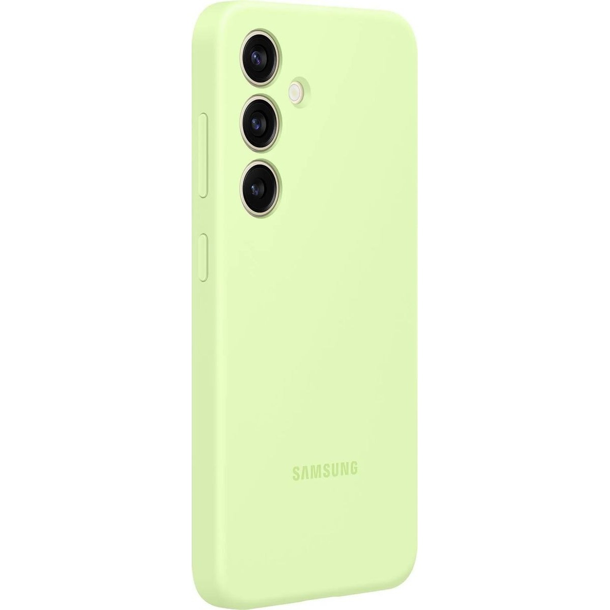 Чехол-накладка Samsung Silicone Case для смартфона Samsung Galaxy S24+ (Цвет: Lime)
