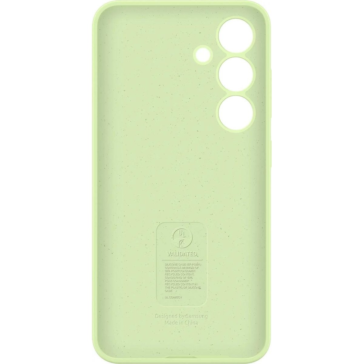 Чехол-накладка Samsung Silicone Case для смартфона Samsung Galaxy S24+ (Цвет: Lime)