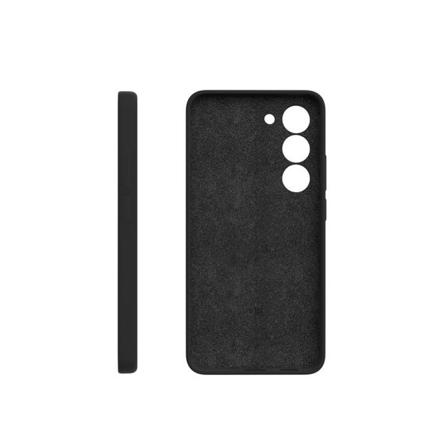 Чехол-накладка VLP Silicone Сase Soft Touch для смартфона Samsung Galaxy S23, черный