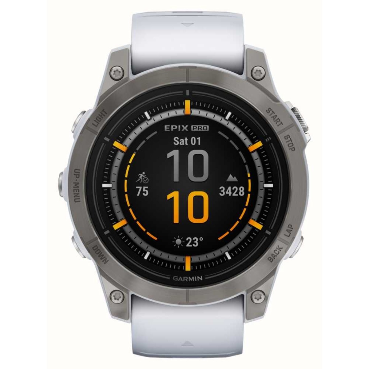 Умные часы Garmin Epix Pro (Gen 2) Sapphire 47mm, белый