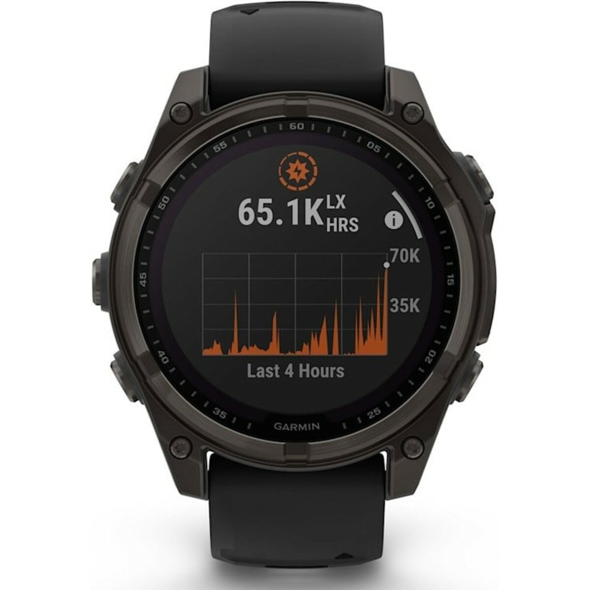 Умные часы Garmin Fenix 8 47mm Solar Sapphire DLC (Цвет: Carbon Gray / Black)