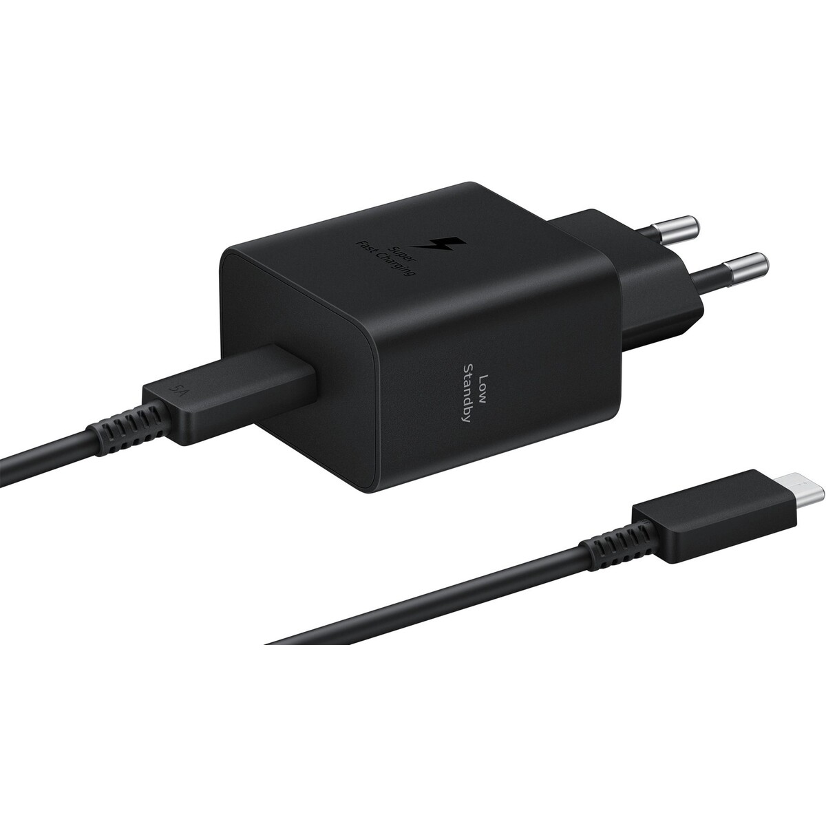 Сетевое зарядное устройство Samsung EP-T4511 45W Type-C+Сable, черный