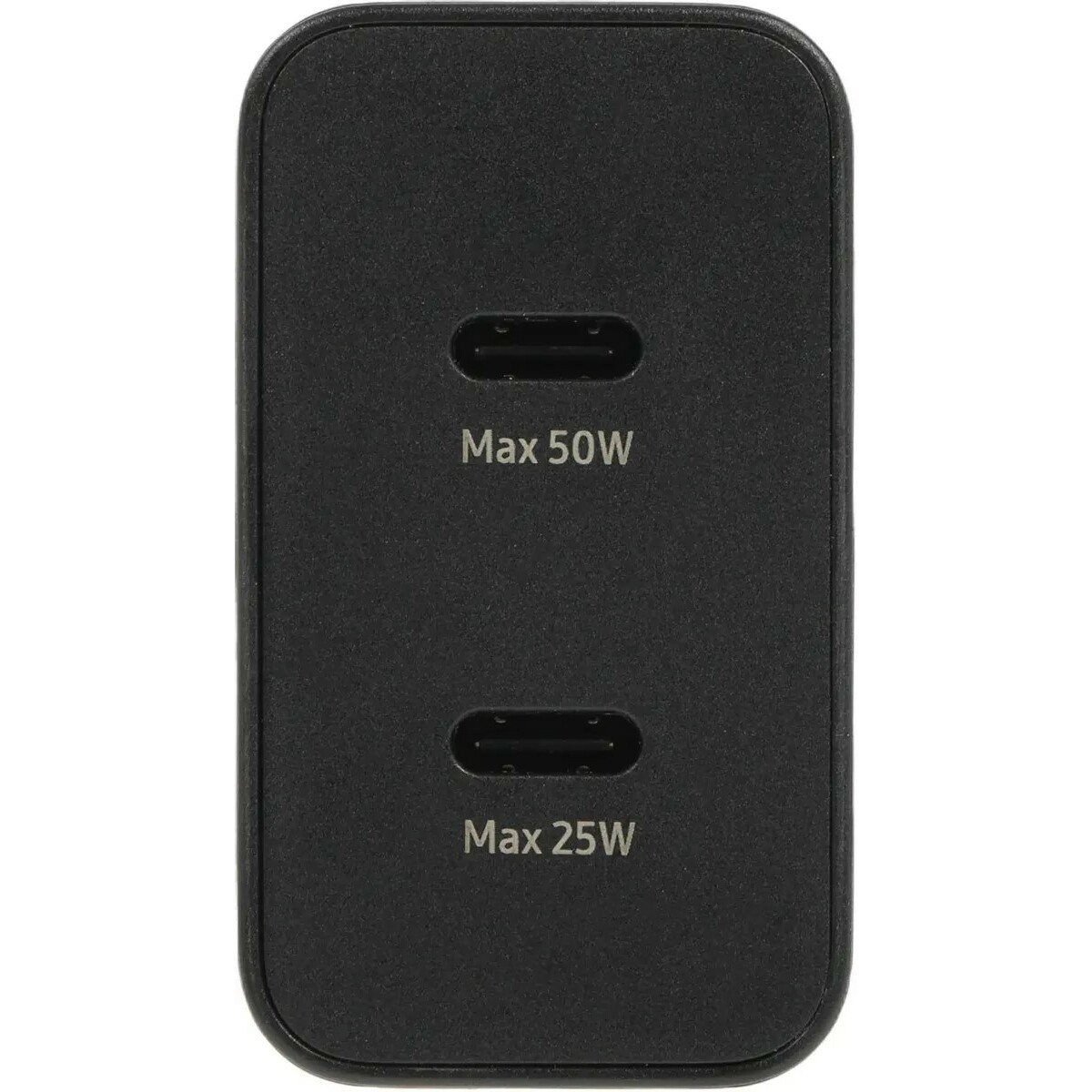 Сетевое зарядное устройство Samsung EP-T5020 50W Duo Type-C+Сable, черный