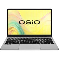 Ноутбук Osio FocusLine F140a-007 (AMD Ryzen 5 5500U 2.1Ghz/16Gb DDR4/SSD 512Gb/AMD Radeon/14 /IPS/FHD (1920x1080)/Windows 11 Home/gray/WiFi/BT/Cam)