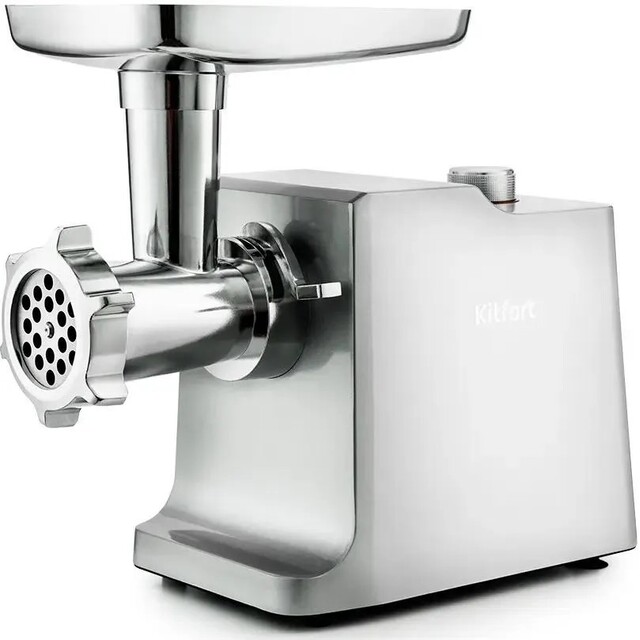 Мясорубка Kitfort КТ-2108 (Цвет: Silver) Мясорубка Kitfort КТ-2108 (Цвет: Silver)