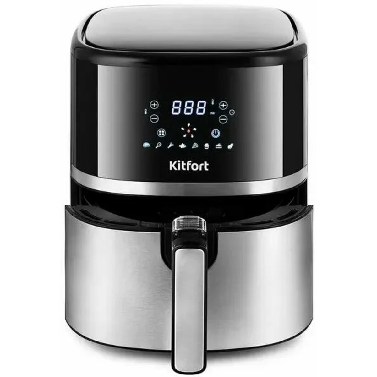 Аэрогриль Kitfort КТ-2221 (Цвет: Black / Silver)