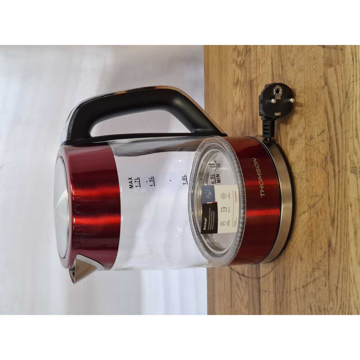 Чайник Thomson K20ES-2001 (Цвет: Red) 