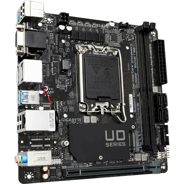 Материнская плата Gigabyte H610I 
