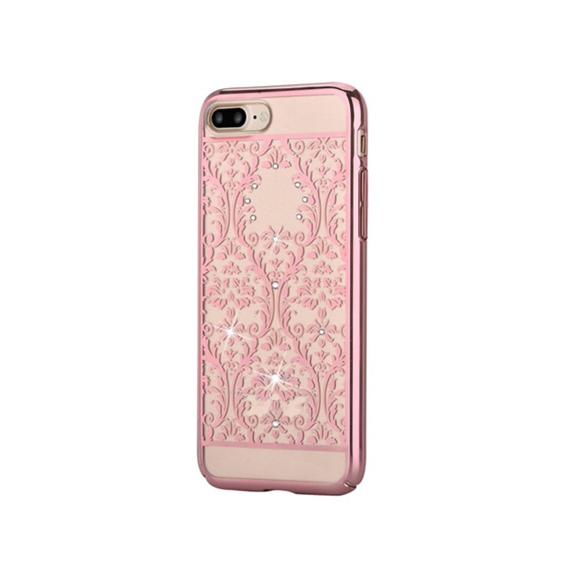 Чехол-накладка Devia Crystal Baroque для смартфона iPhone 7 Plus / 8 Plus (Цвет: Rose Gold)