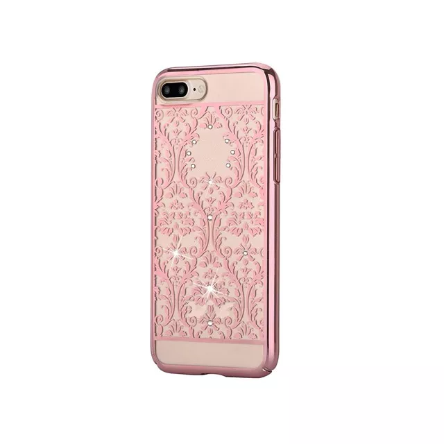 Чехол-накладка Devia Crystal Baroque для смартфона iPhone 7 Plus/8 Plus (Цвет: Rose Gold)