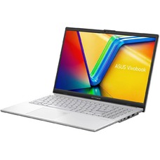 Ноутбук Asus Vivobook Go E1504GA-BQ149 N200 8Gb SSD256Gb Intel UHD Graphics 15.6 IPS FHD (1920x1080) noOS silver WiFi BT Cam (90NB0ZT1-M005Z0)