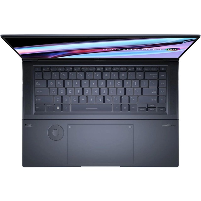 Ноутбук Asus Zenbook Pro 16X OLED UX7602VI-ME097X Core i9 13900H 32Gb SSD1Tb NVIDIA GeForce RTX4070 8Gb 16 OLED Touch 4K (3840x2400) Windows 11 Professional black WiFi BT Cam Bag (90NB10K1-M005D0)