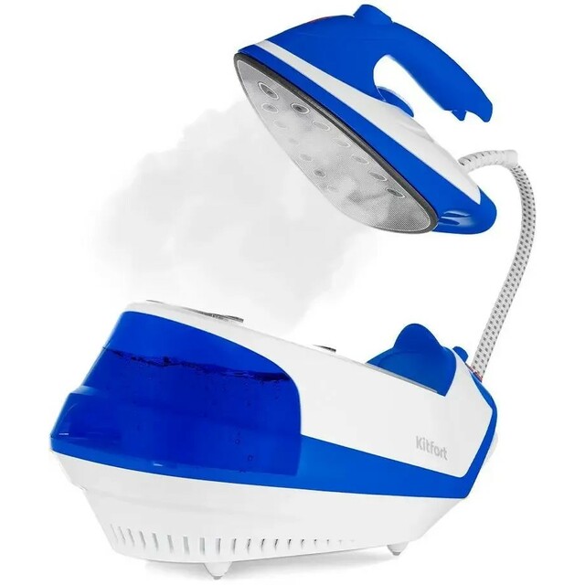 Парогенератор Kitfort КТ-9135-3 (Цвет: Blue / White) Парогенератор Kitfort КТ-9135-3 (Цвет: Blue / White)
