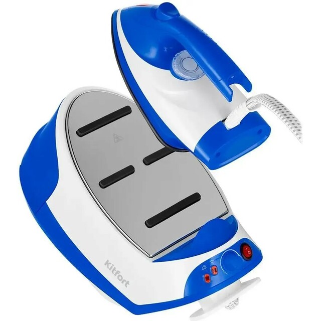 Парогенератор Kitfort КТ-9135-3 (Цвет: Blue / White) Парогенератор Kitfort КТ-9135-3 (Цвет: Blue / White)