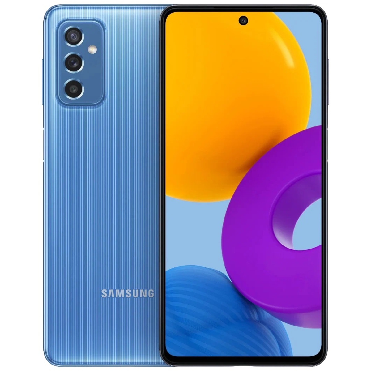 Смартфон Samsung Galaxy M52 5G 8/128Gb (Цвет: Light Blue)