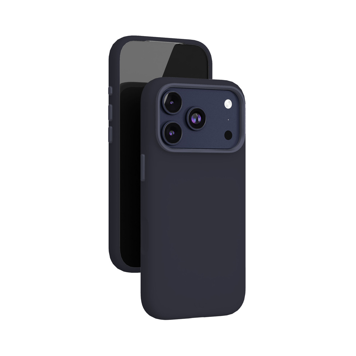Чехол-накладка VLP Aster Pro Case with MagSafe для смартфона Apple iPhone 17 Pro (Цвет: Dark Blue)