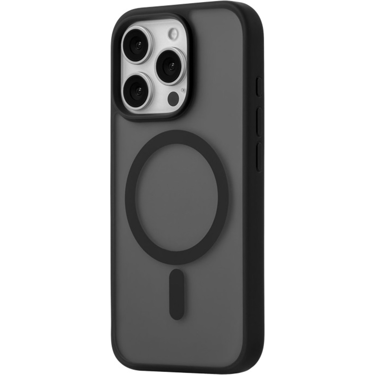 Чехол-накладка uBear Cloud Mag Case для смартфона Apple iPhone 16 Pro (Цвет: Black)