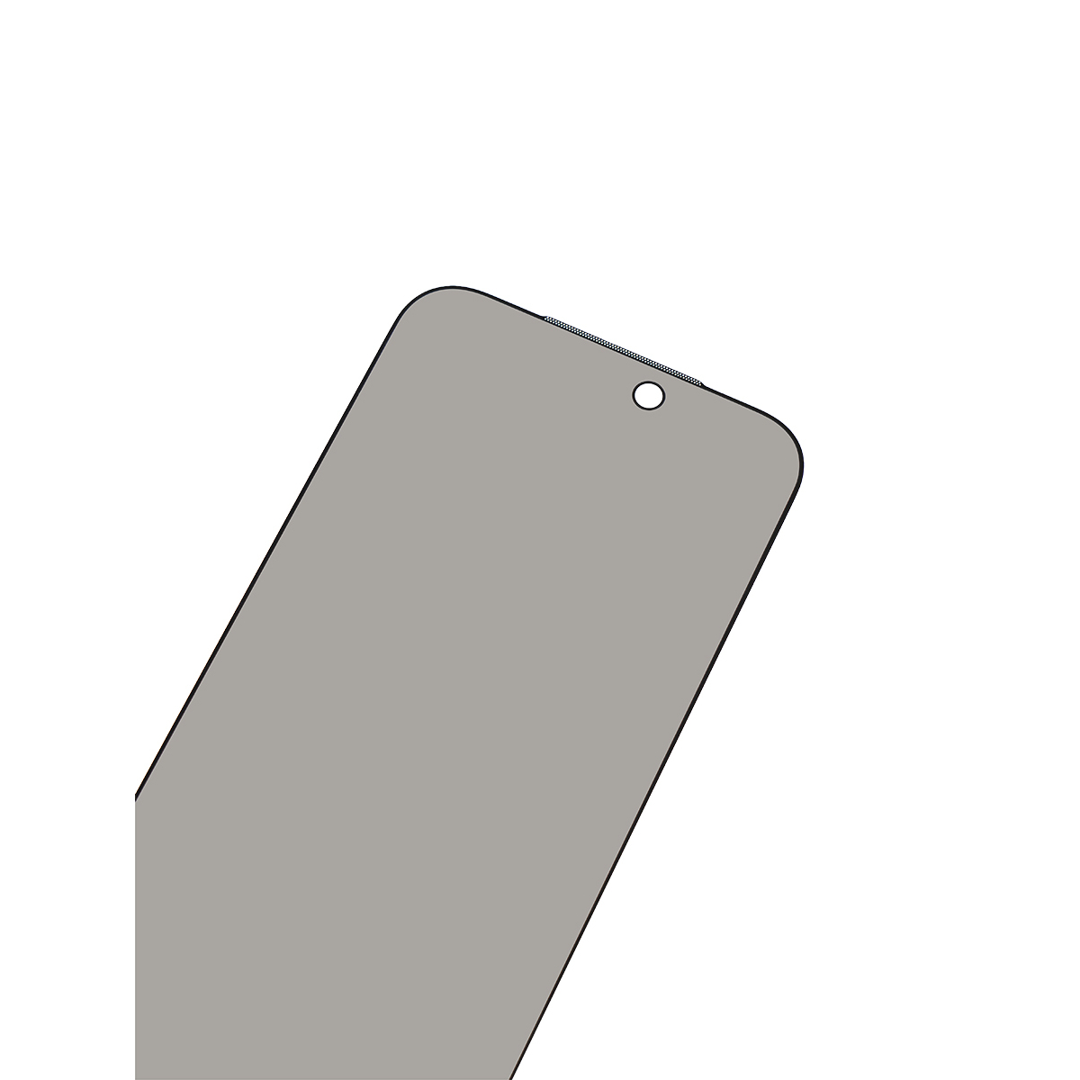 Cтекло защитное BERTIX для Iphone 16 Pro Max, антишпион