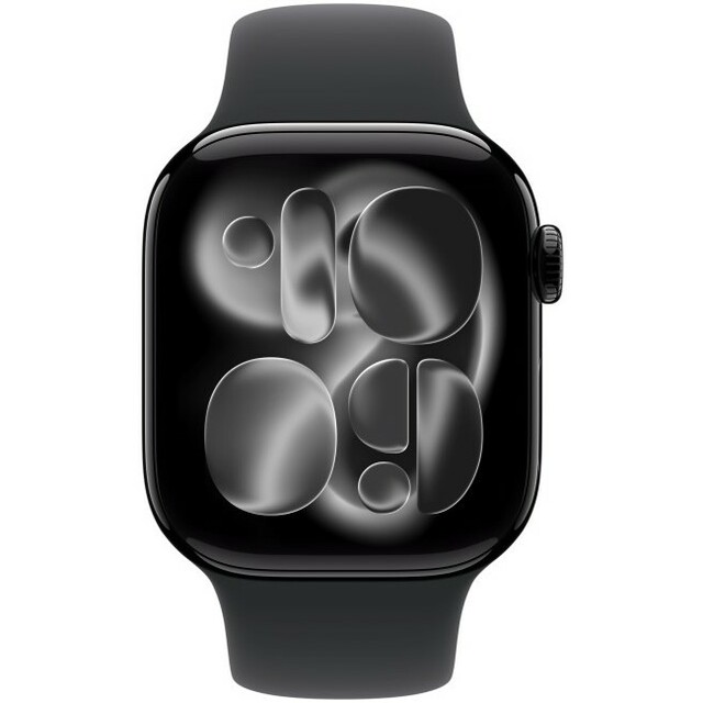 Умные часы Apple Watch Series 11 42mm Aluminum Case with Sport Band M / L (Цвет: Jet Black) Умные часы Apple Watch Series 11 42mm Aluminum Case with Sport Band M / L (Цвет: Jet Black)