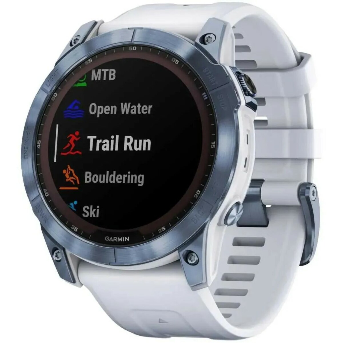 Умные часы Garmin Fenix 7X Sapphire Solar (Цвет: Mineral Blue)