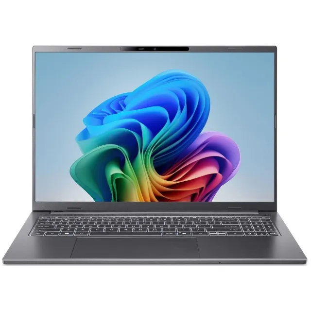 Ноутбук Acer Aspire 16 AI A16-61M-R4BE (Ryzen AI 5 330 2Ghz/16Gb LPDDR5x/SSD512Gb/AMD Radeon 820M/16 /NoOS/gray) (NX.JLLCD.005)