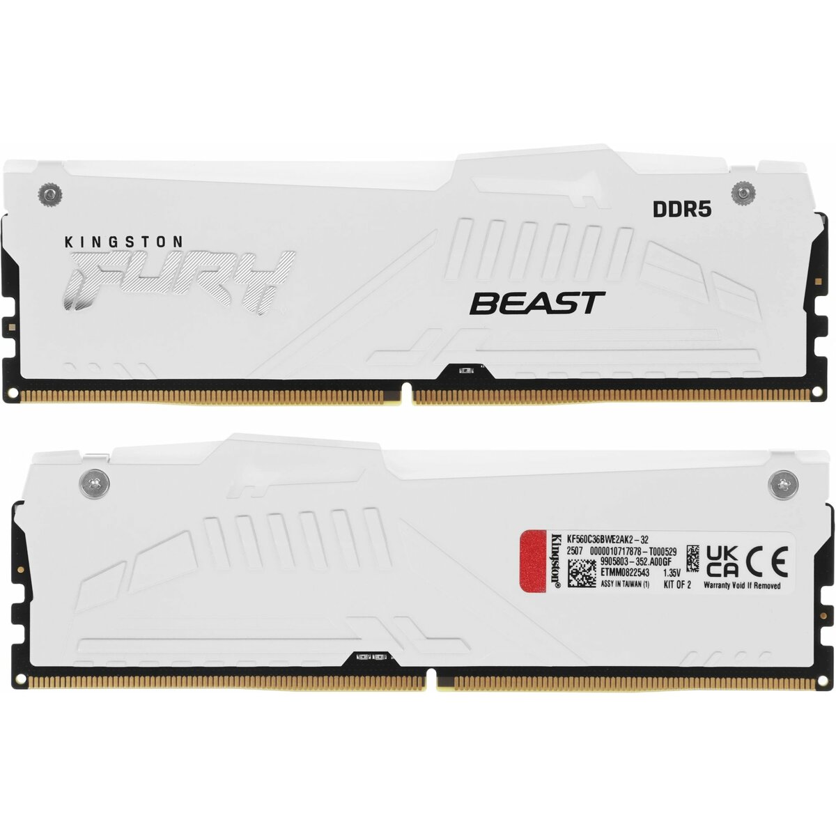 Память DDR5 2x16GB 6000MHz Kingston KF560C36BWE2AK2-32