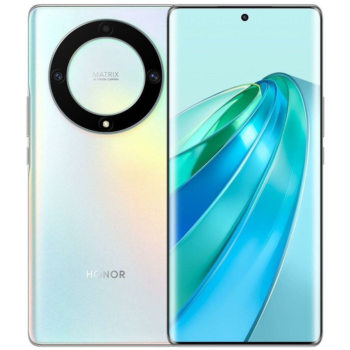 Смартфон Honor X9a 5G 6/128Gb (Цвет: Titanium Silver)