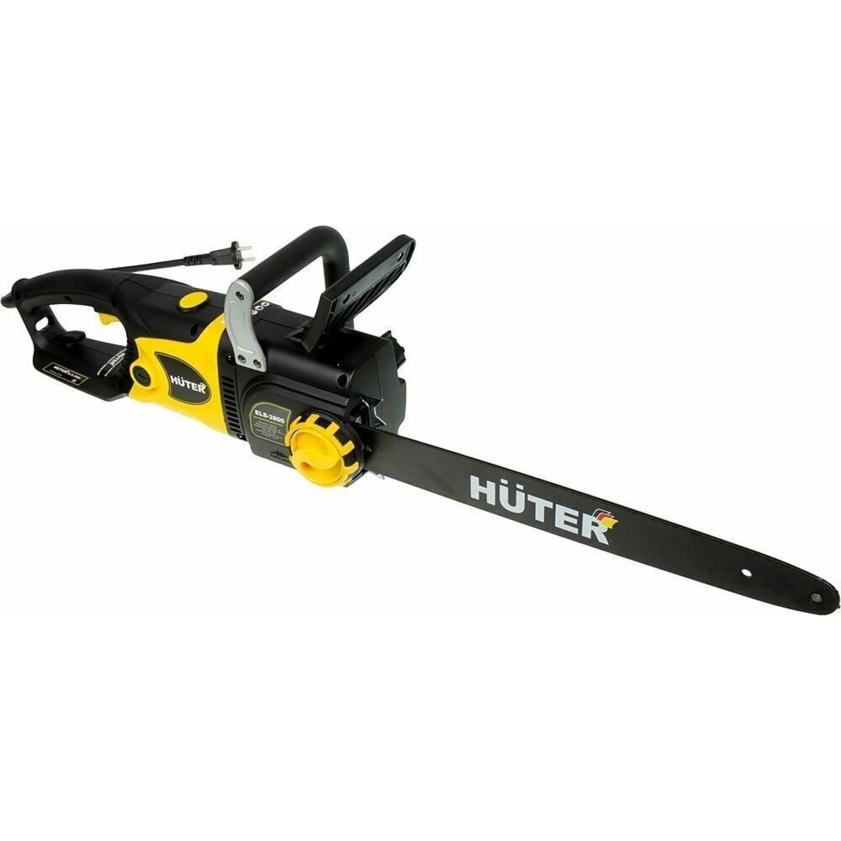Электрическая цепная пила Huter ELS-2800 (Цвет: Black / Yellow)