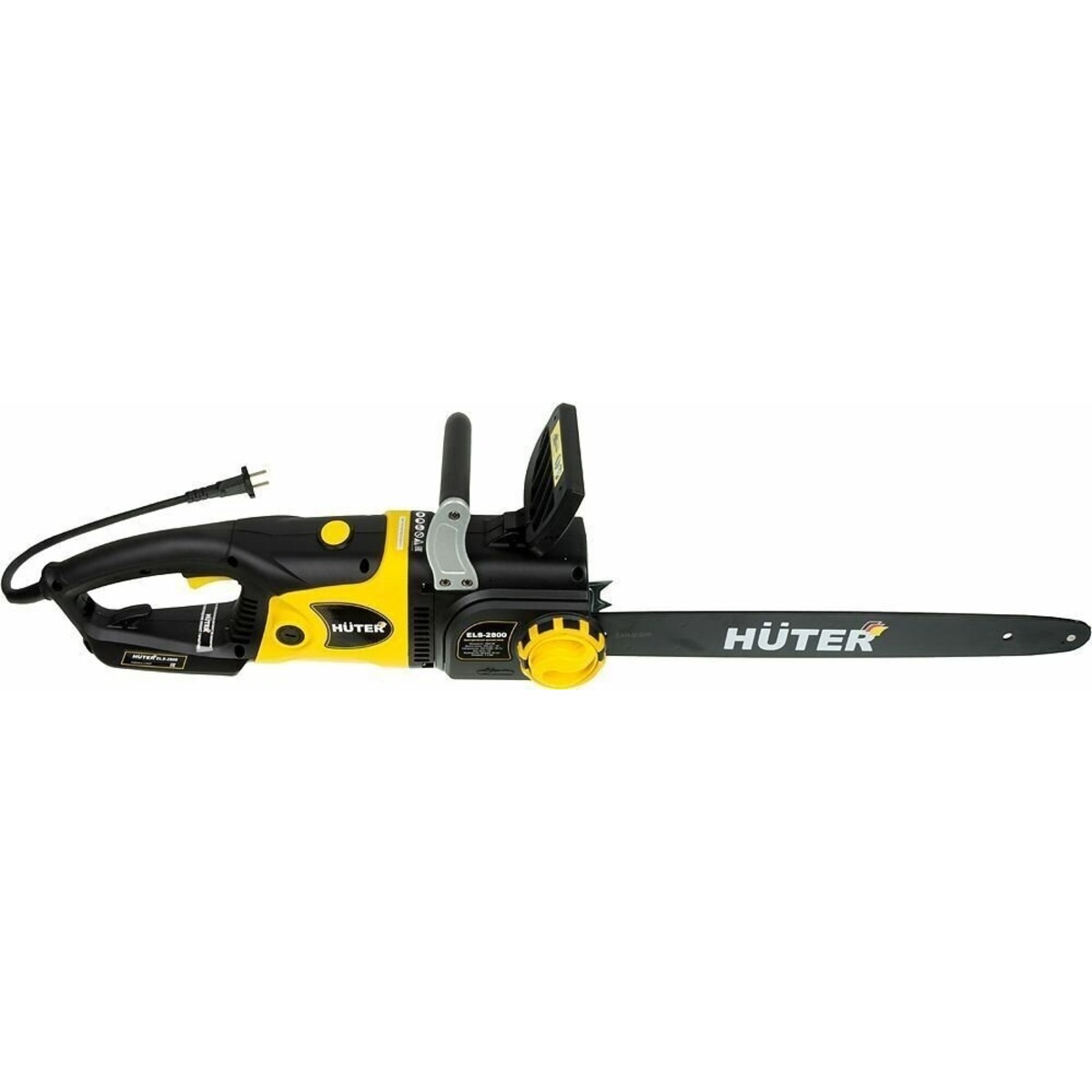 Электрическая цепная пила Huter ELS-2800 (Цвет: Black / Yellow)