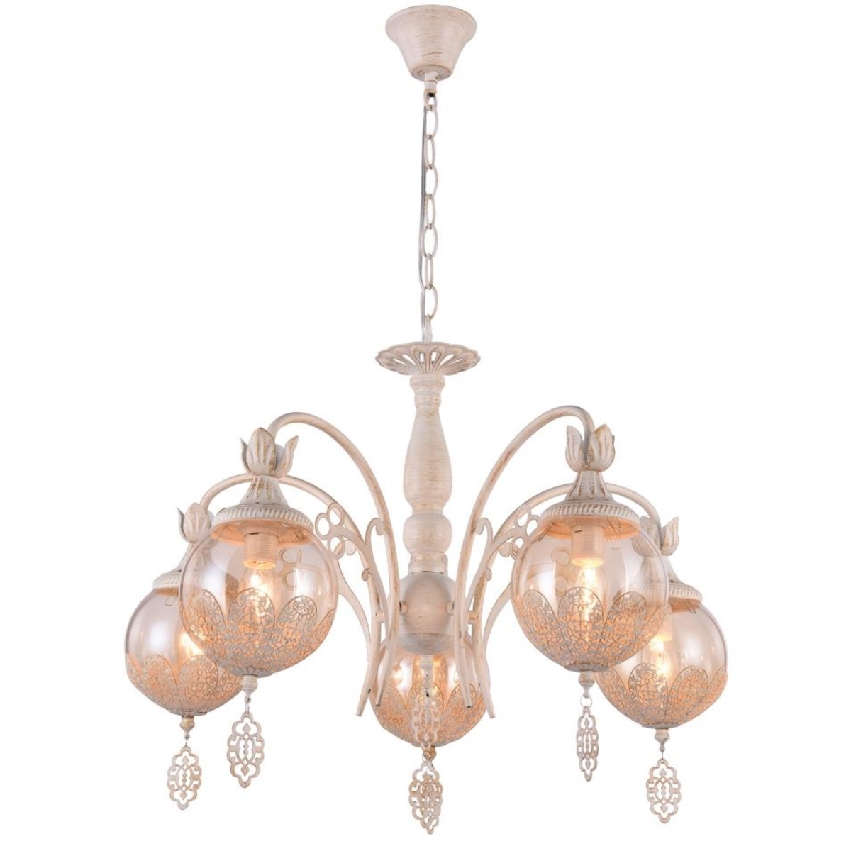 Люстра LEILA 1307/5 (Цвет: Antique White)